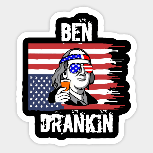 Ben drankin Sticker by FouadBelbachir46
